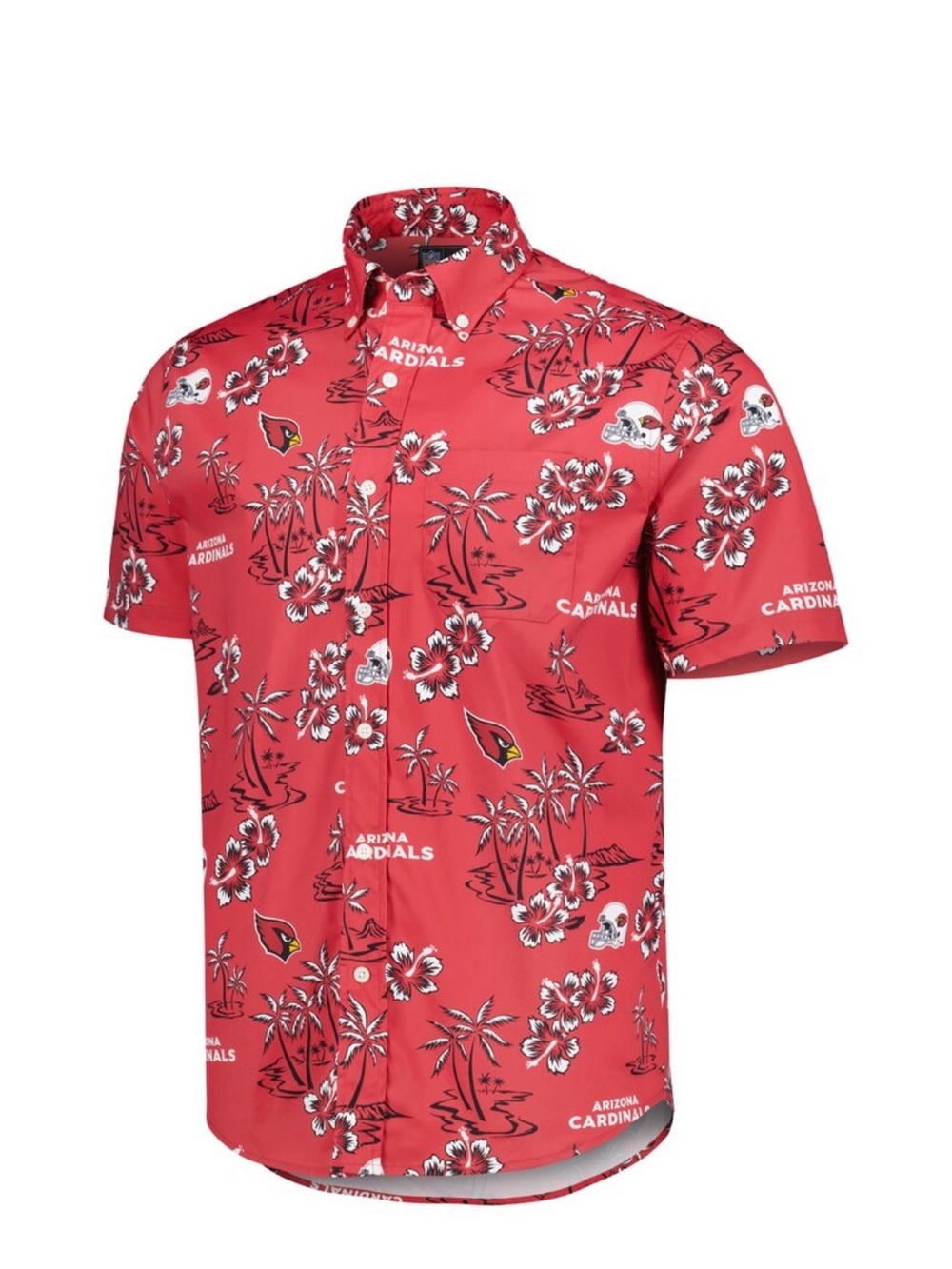 Arizona Cardinals Reyn Spooner Kekai Button-Up Shirt - Cardinal size M